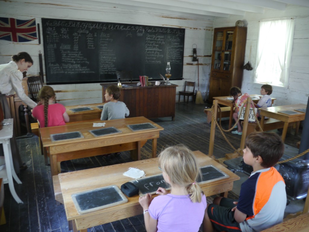 One room schoolhouse.  