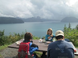 Lunch with a view 