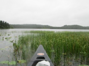 Headed out to Canoe Lake 2 after tipping. 