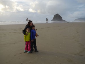 Headed to Haystack Rock