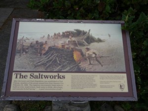 Picture of what Saltworks would have looked like. 