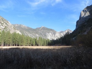 See the granite mountains.  Reminded us of Yosemite. 