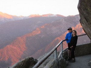 Headed to the top of Moro Rock