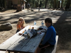 Lunch by Crescent Meadows