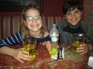 Kids had their first Inka Cola! 