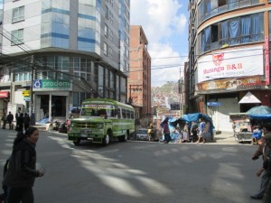 The local buses are so retro! 