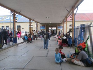 Waiting at Oruro Train Station for Wara Wara Train.  Left 7pm, Arrived Uyuni 2:30am. 