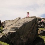 So fun for the kids to climb around on the rocks. 